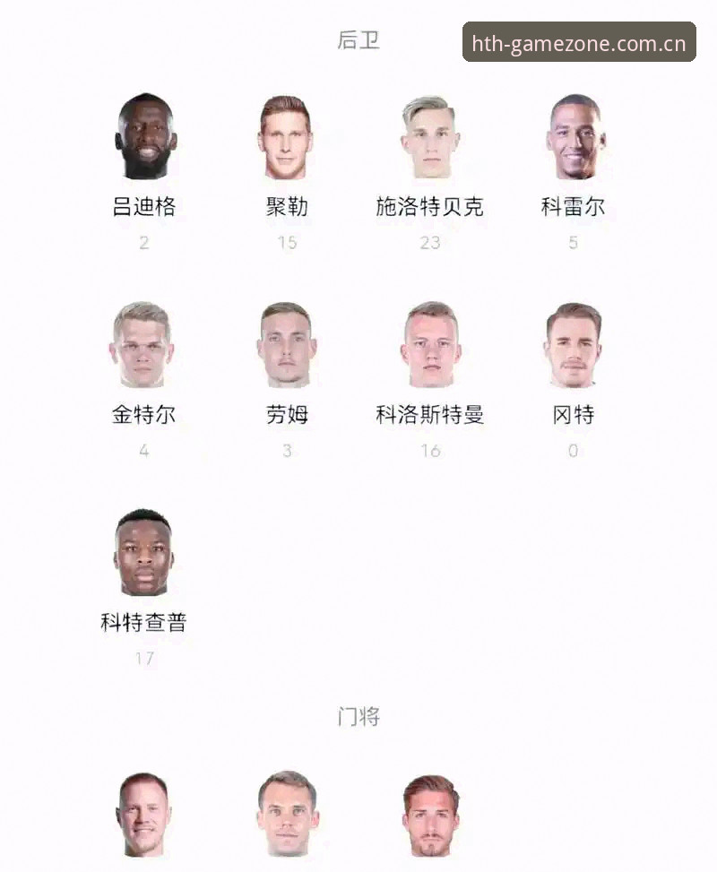 华体会互动平台怎么样 德国队26人世界杯名单全面解析:诺伊尔时隔两年回归,18岁新星成功入围
